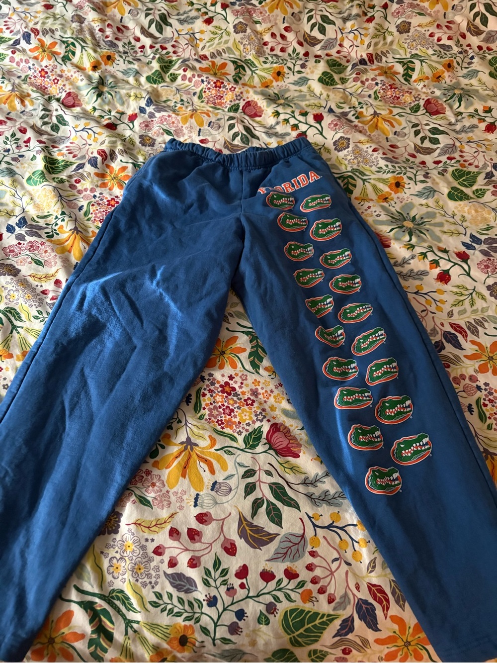 Vintage Florida Gators Blue straight leg Sweatpants size M